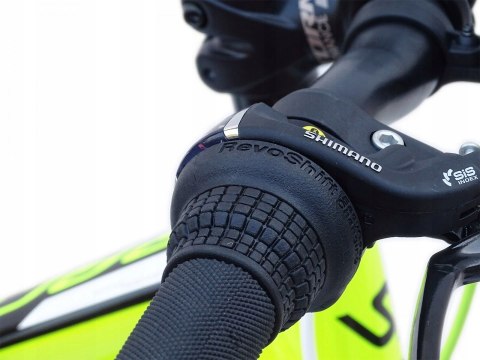 ROWER 20 RACER MTB AMORTYZOWANY SHIMANO ALUMINIUM POMARAŃCZOWY +BŁOTNIKI