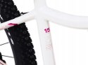 ROWER 26 STORM MTB ALUMINIOWY QUEEN 15''HAMULCE TARCZOWE BIAŁO-RÓŻOWY