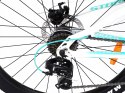 ROWER 26 STORM MTB ALUMINIOWY QUEEN 15''HAMULCE TARCZOWE BIAŁO-RÓŻOWY