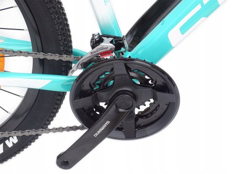 ROWER 26 STORM MTB ALUMINIOWY QUEEN 15''HAMULCE TARCZOWE BIAŁO-RÓŻOWY