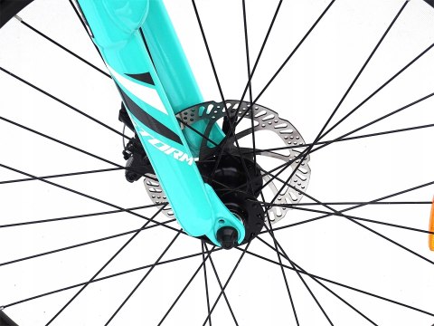 ROWER 26 STORM MTB ALUMINIOWY QUEEN 15''HAMULCE TARCZOWE BIAŁO-RÓŻOWY