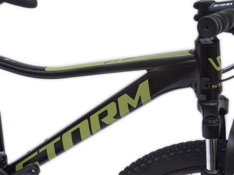 ROWER 26 STORM GÓRSKI MTB ALUMINIOWY RACER 1.0 15'' CZARNY OLIW +ZAMKNIĘCIE