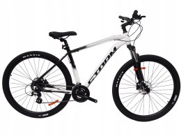 ROWER 29 2.0 STORM SHARK GÓRSKI MTB ALUMINIOWY 19'' BIAŁO CZARNY HYDRAULIKA