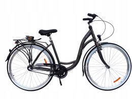 ROWER MIEJSKI STORM BARCELONA 28/3 NEXUS ZŁOTY GRAFIT 19''