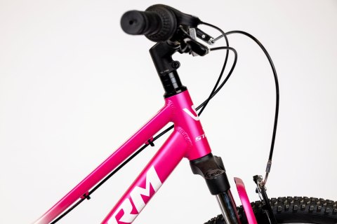 ROWER 24 QUEEN MTB AMORTYZOWANY SHIMANO ALUMINIUM RÓŻOWO RÓŻOWY