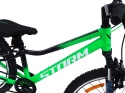 ROWER 24 RACER MTB AMORTYZOWANY SHIMANO ALUMINIUM ZIELONO-CZARNY