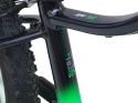 ROWER 24 RACER MTB AMORTYZOWANY SHIMANO ALUMINIUM ZIELONO-CZARNY