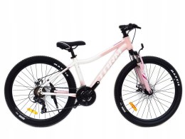 ROWER 26 STORM GÓRSKI MTB ALUMINIOWY QUEEN 1.0 15'' biało-różowy