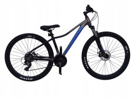 ROWER 27,5 1.0 STORM SHARK GÓRSKI MTB ALUMINIOWY 15'' GRAFIT NA KOMUNIĘ m