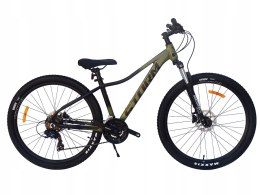 ROWER 27,5 1.0 STORM SHARK GÓRSKI MTB ALUMINIOWY 15'' OLIWKOWY NA KOMUNIĘ m