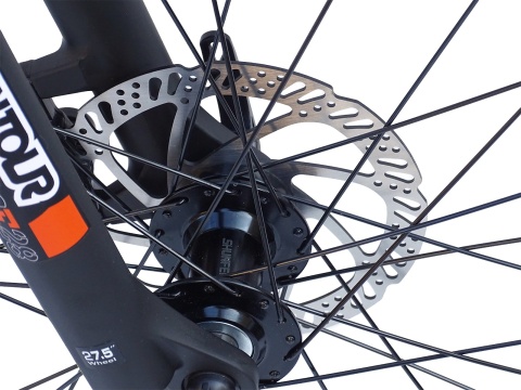 ROWER 27,5 1.0 STORM SHARK GÓRSKI MTB ALUMINIOWY 15'' POMARAŃCZOWY NA KOMUNIĘ m