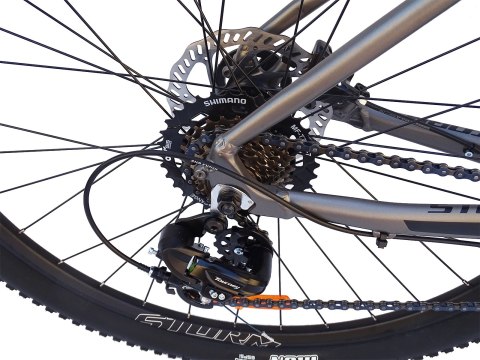 ROWER 29 2.0 STORM SHARK MĘSKI GÓRSKI MTB ALUMINIOWY 21'' CZARNY MAT