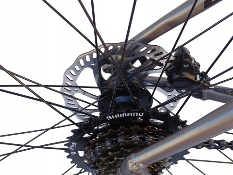 ROWER 29 2.0 STORM SHARK MĘSKI GÓRSKI MTB ALUMINIOWY 21'' CZARNY MAT