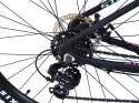 ROWER 29 STORM SHARK GÓRSKI MTB ALUMINIOWY 16'' RÓŻOWY czarny