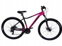 ROWER 29 STORM SHARK GÓRSKI MTB ALUMINIOWY 18'' TARCZOWE RÓŻOWY czarny