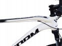 ROWER 29 STORM SHARK GÓRSKI MTB ALUMINIOWY RAMA 19'' BIAŁY czarny tarczowe