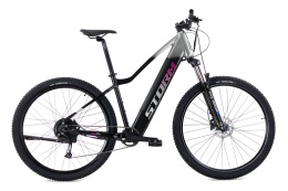 Rower elektryczny Storm Stella 2.0 rama '' czarno-srebrny
